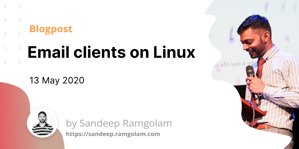 Email clients on Linux