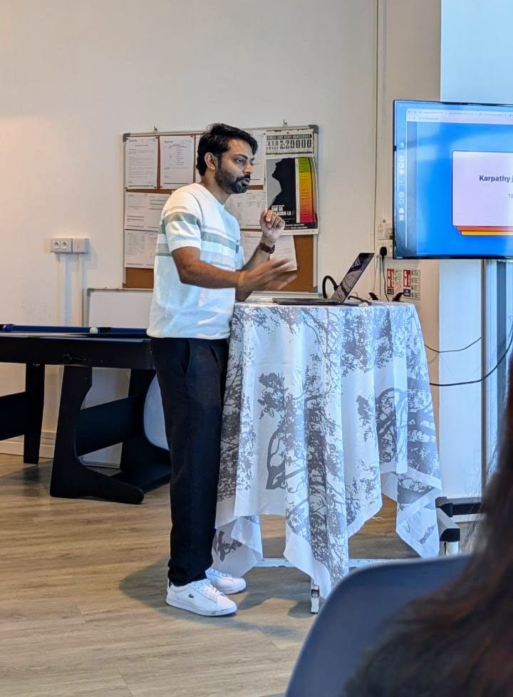 Sandeep doing community updates